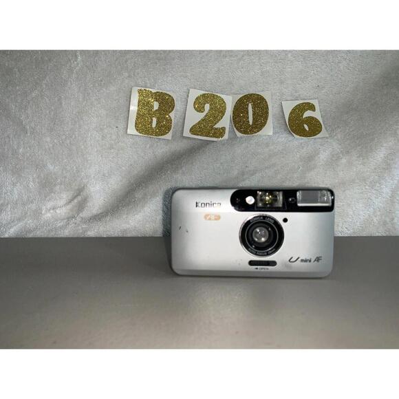 Konica U-Mini AF Vintage 35MM Film Camera Tested READ Point